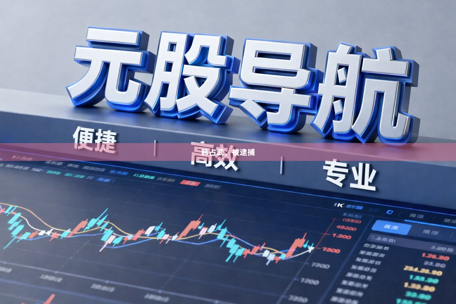 韩占武，被逮捕