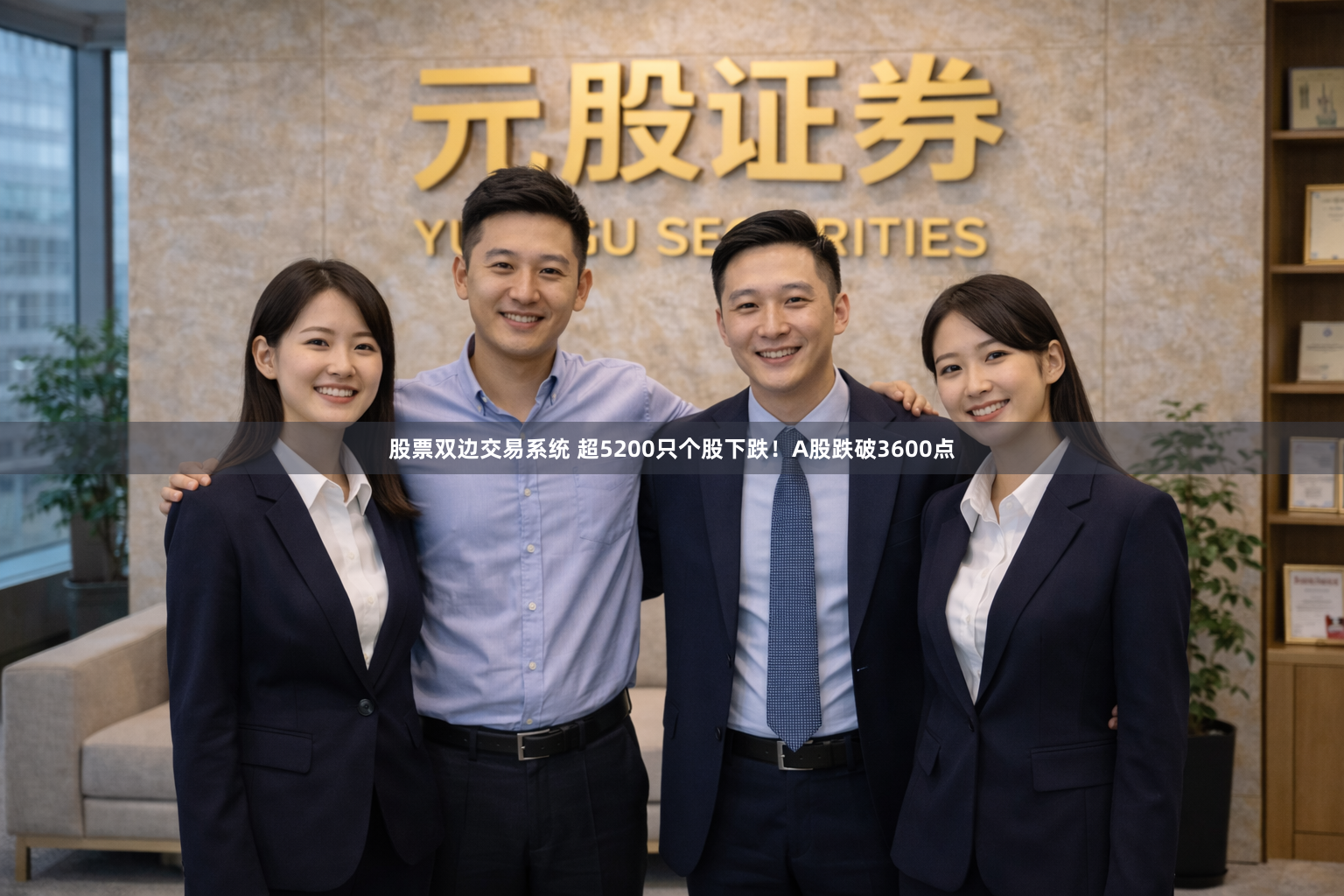 股票双边交易系统 超5200只个股下跌！A股跌破3600点